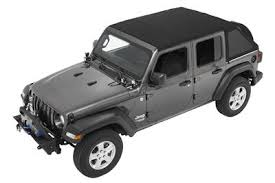 Bestop Trektop NX Black Twill Soft Top for Jeep Wrangler JL Unlimited 4-Door