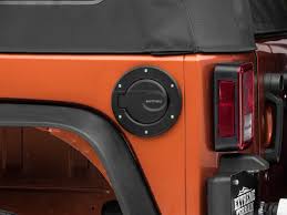 Smittybilt Billet Style Textured Black Gas Cap Cover SMB75007