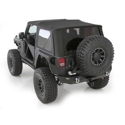 Smittybilt Replacement Soft Top with Tinted Windows (Black Diamond) SMB9970235