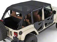 Smittybilt Mesh Extended Top SMB94100