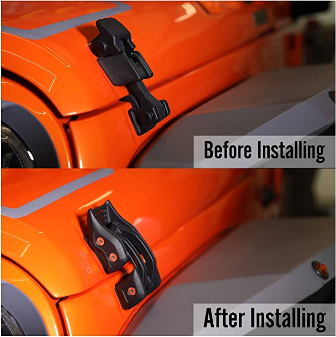 Trail Ops Hood Latch TO-JL-6019