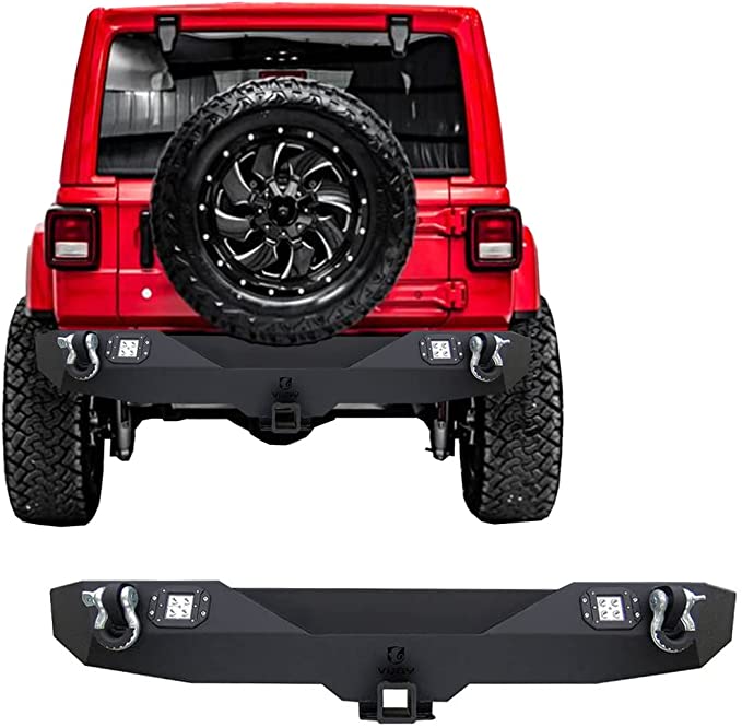 Trail Ops Rear Bumper TO-JL-BP-021