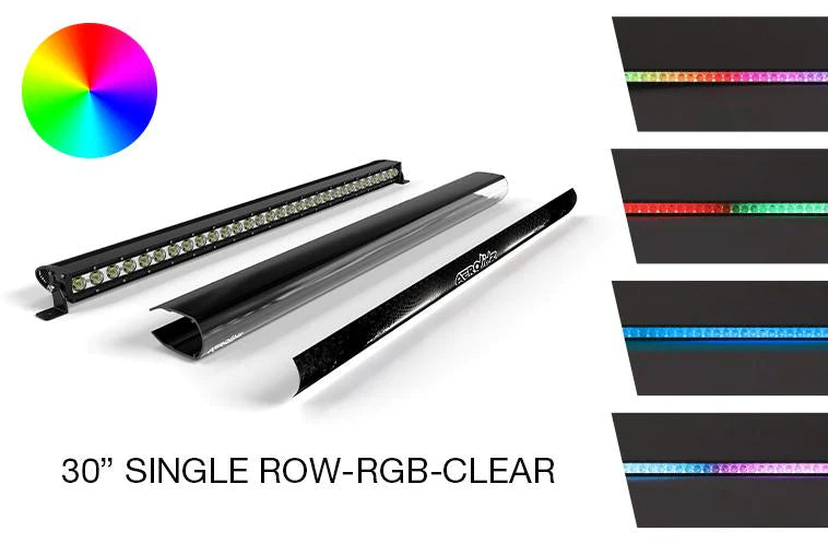 Aerolidz 30" RGB Light Bar Kit W/ Insert 30SCLRCBLED