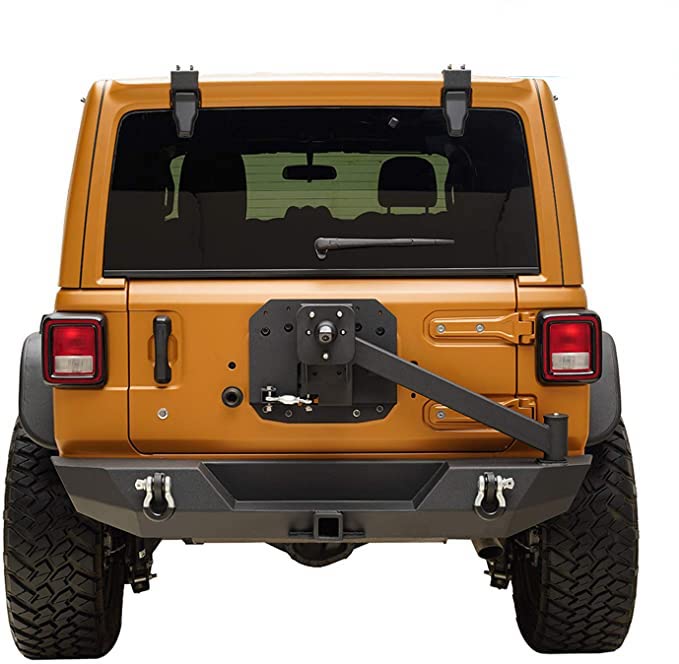 Trail Ops Rear Bumper With Tire Carrier TO-JL-BP-997