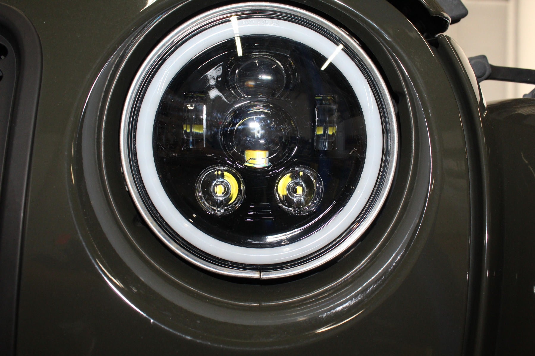 Trail Ops LED RGB Halo Headlight TO-JK-5077