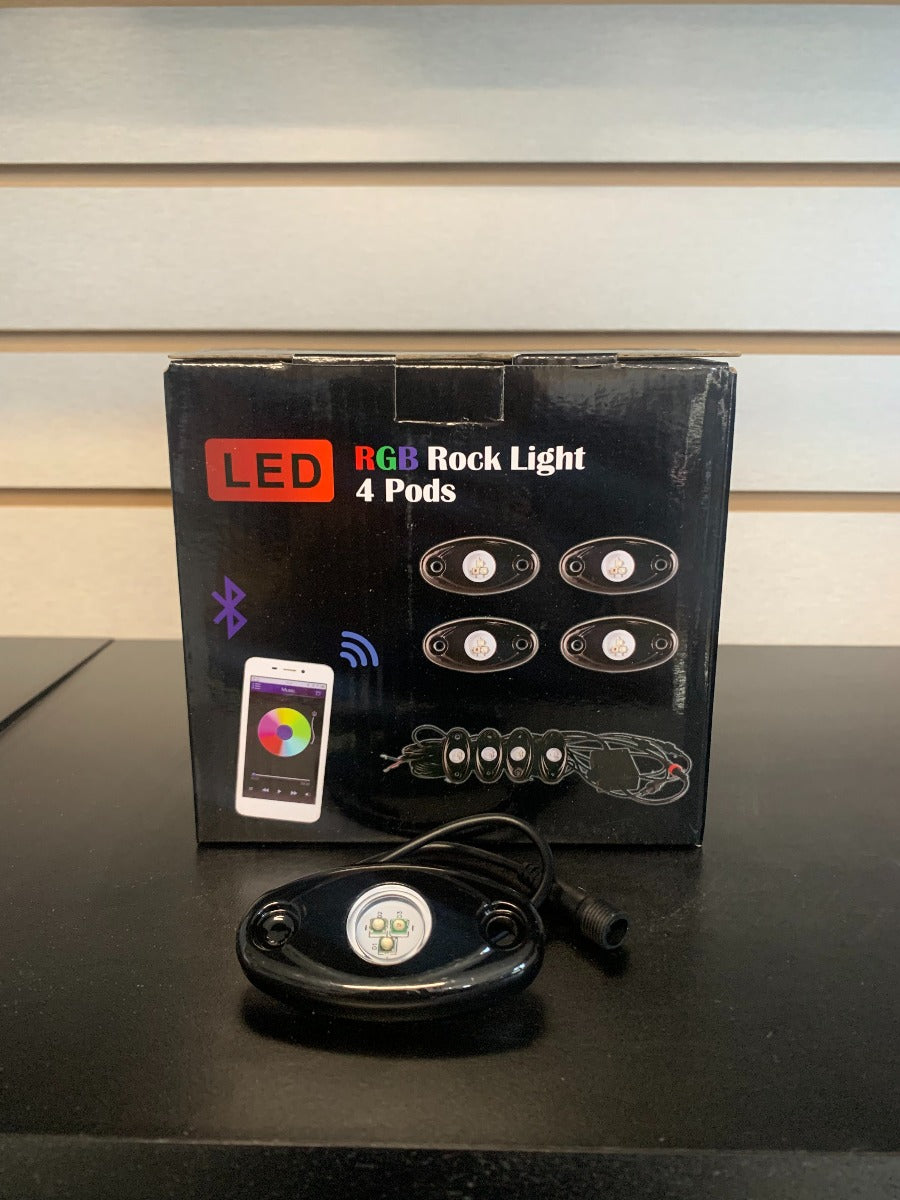 Trail Ops 4ct. Rock Light Kit TO-JK-492