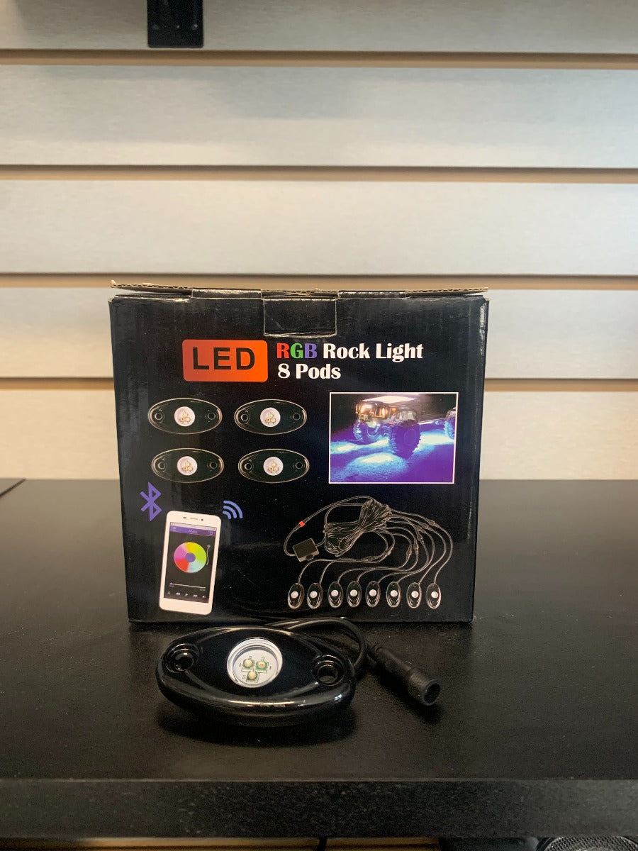 Trail Ops 8ct. Rock Light Kit TO-JK-493