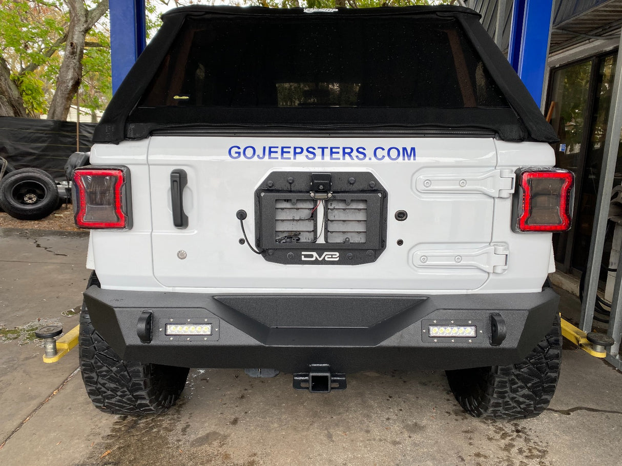 Trail Ops Smoked LED Tail Light Jeep Wrangler JL/JLU