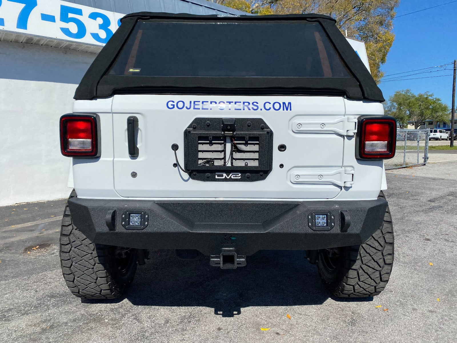 Trail Ops Rear Bumper TO-JL-BP-021
