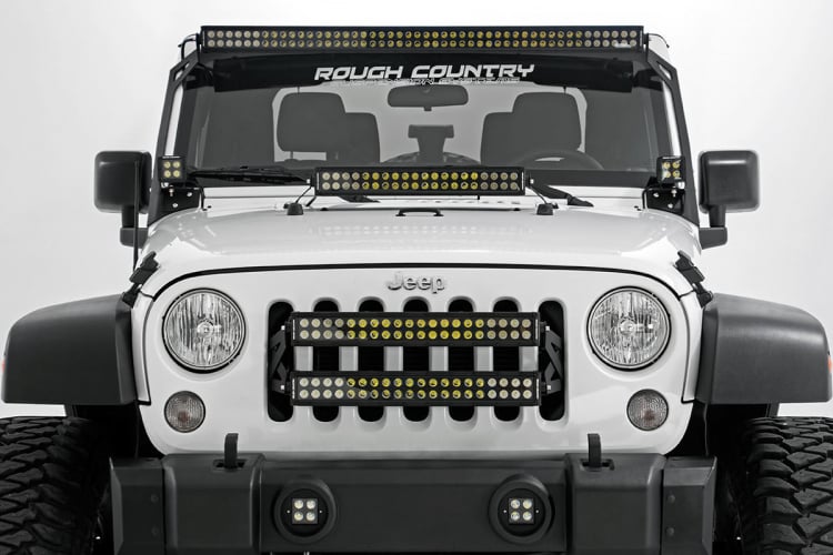 Rough Country Black Series Dual Row 20 Inch LED Light Bar 70920BL