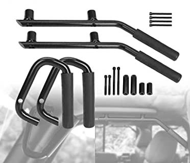 Trail Ops Front and Rear Steel Entry Handles TO-JK-7088