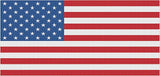 Trail Ops Colored Flag Grill Insert JJL201-RWB