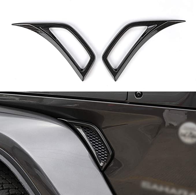 Trail Ops Carbon Fiber Fender Vent Trim JJL58-Carbon