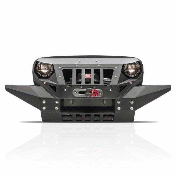 Trail Ops Angry Grill and Bumper TO-JK-177-B