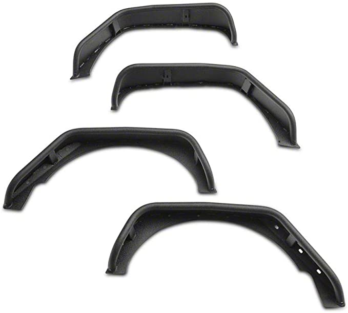Trail Ops Aluminum Fender Flare Set TO-JK-4004
