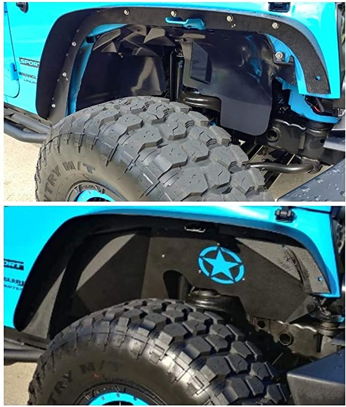 Trail Ops Front & Rear Inner Fender Set TO-JK-4014