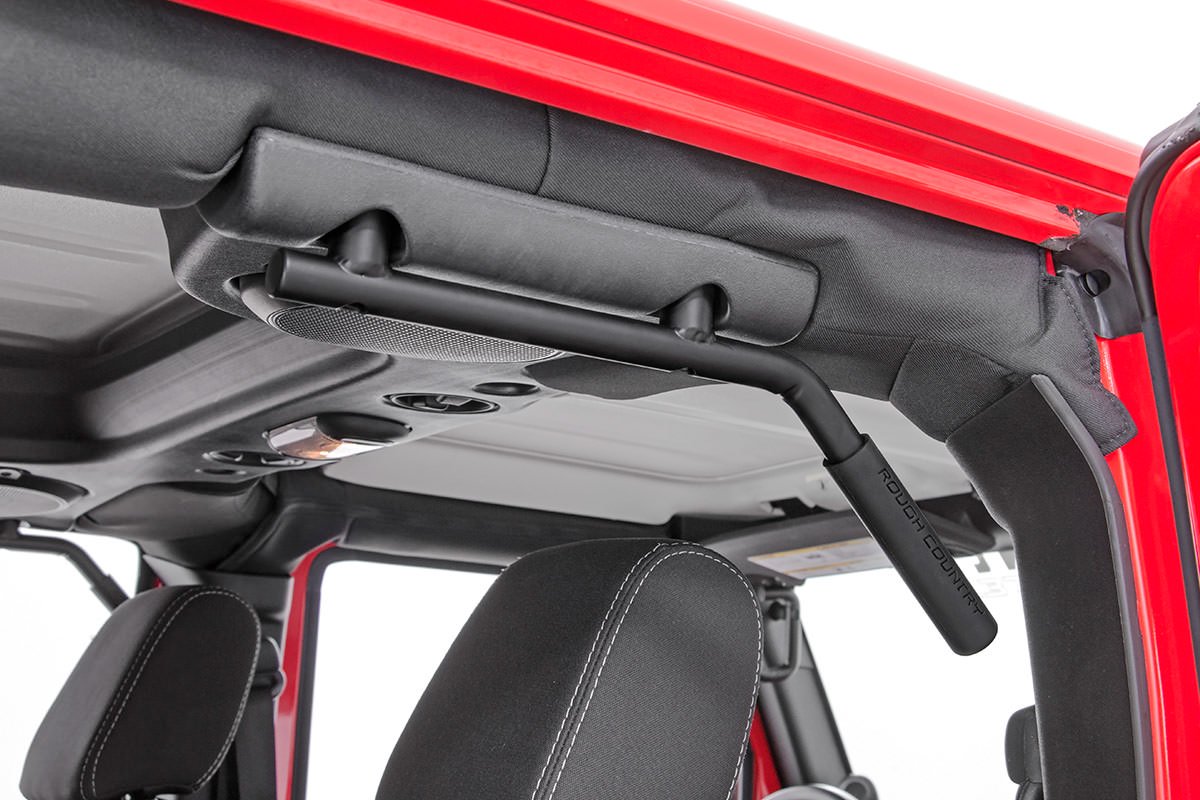 Trail Ops Front and Rear Steel Entry Handles TO-JK-7088