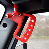 Trail Ops Red Aluminum Entry Handles JK/JKU Jeep Wrangler