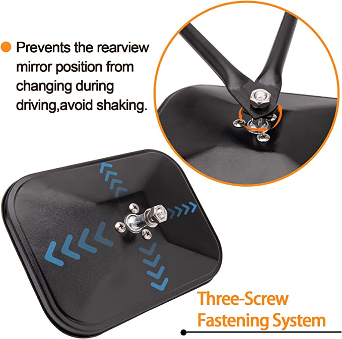 Trail Ops Hinge Mirror Set TO-JK-7111