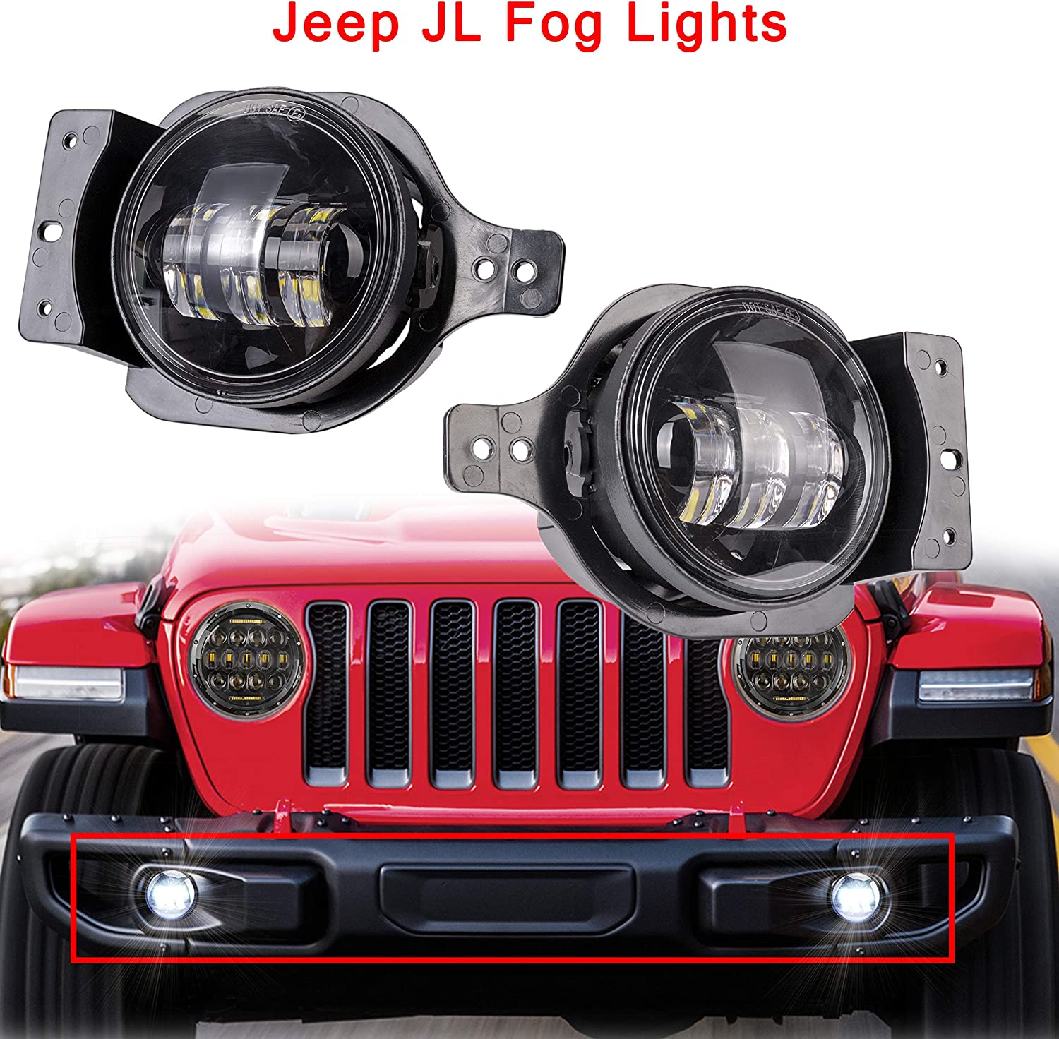 Trail Ops LED Foglight TO-JL-5048