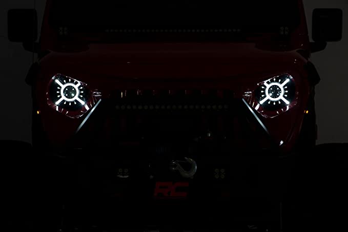 Trail Ops Demon Eye LED Headlight Jeep Wrangler/ Gladiator