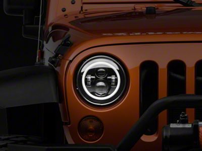 Trail Ops LED Halo Headlight TO-JK-5081