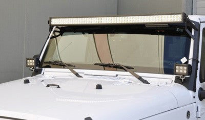 DV8 LB-5 52" Light Bar Mount w- A-Pillar Mount LBSRTB-05